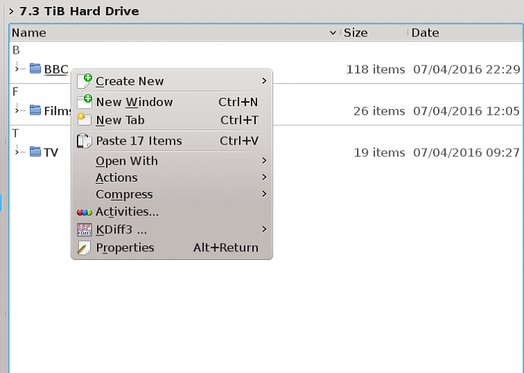 clover file browser