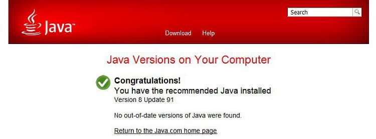 latest versions in java