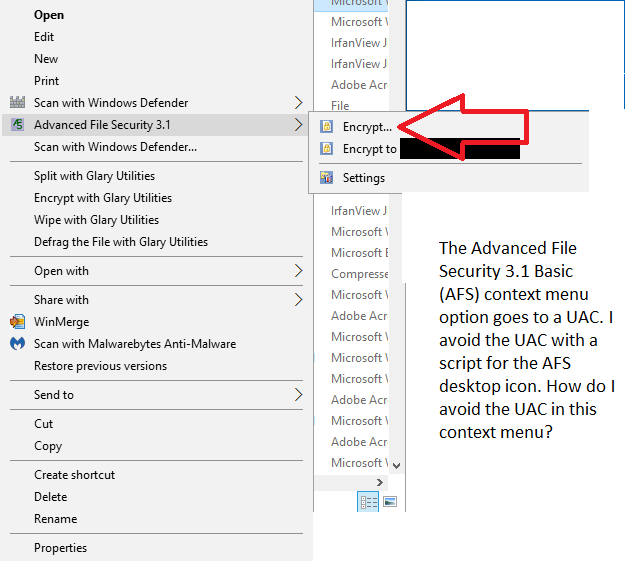Advanced File Security 3.1 Basic context menu help-encrypt.png