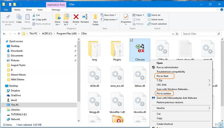 How to Move Desktop Icon to start Menu or create a tile.-pin-start-pin-taskbar.jpg