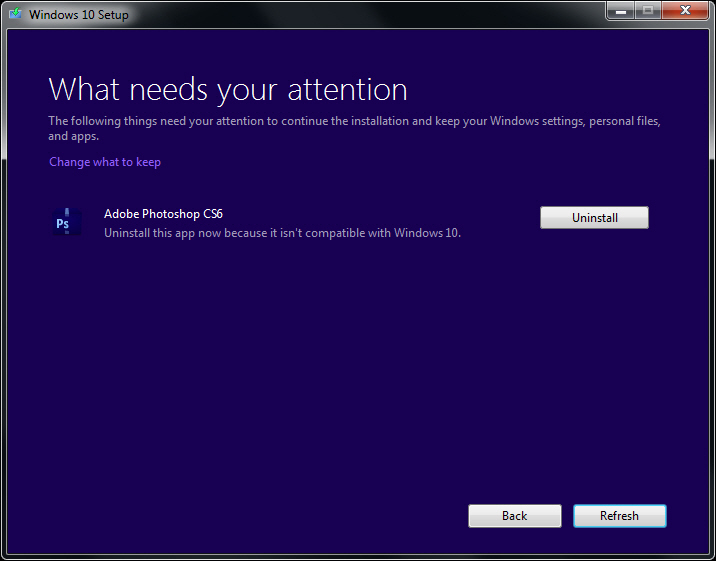 Upgrade from W7 to W10, Photoshop CS6 incompatible!?-snag_000.jpg