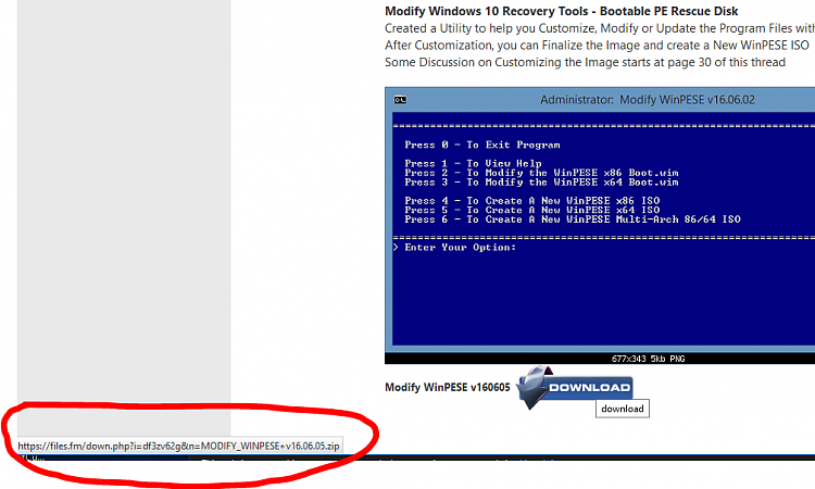 Windows 10 Recovery Tools - Bootable Rescue Disk-modifywinpese.0.png