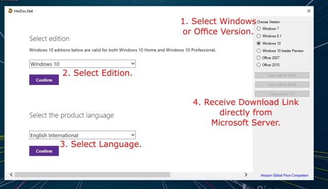 Microsoft Windows and Office ISO Download Tool - Windows ...