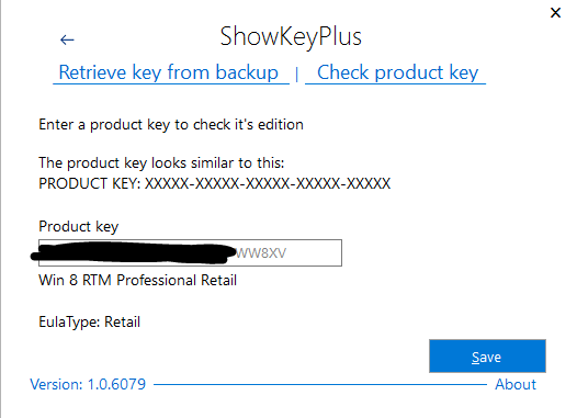 ShowKeyPlus-showkey-w8upgradekey.png