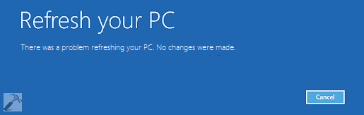 Windows audio service will not start-there-problem-refreshing-your-pc.png