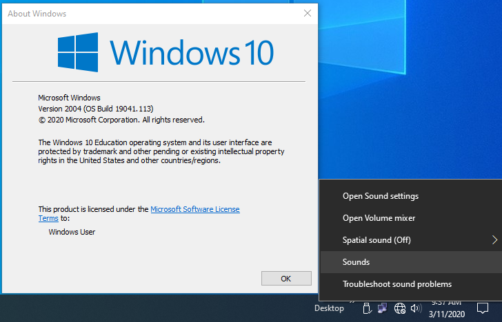 &quot;Sounds&quot; option not showing in my PC.-win10-v2004-sounds-menu-option.png