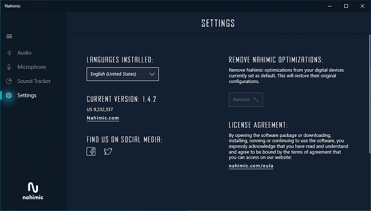 Realtek Audio Console REQUIRES a Realtek HD (UAD) Driver!!-nahimic3uwpapp-version-142.png