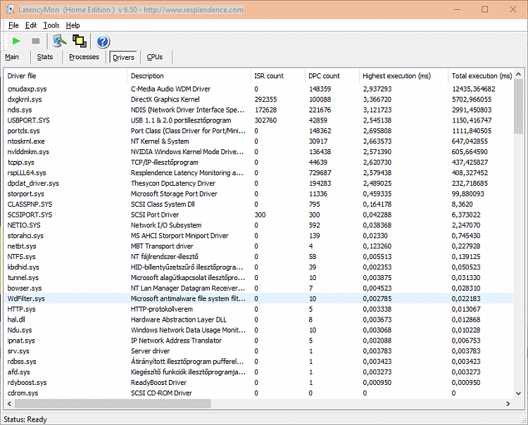 Clicking, stuttering sound after upgrade to Windows 10 - High latency-lat2-1.png