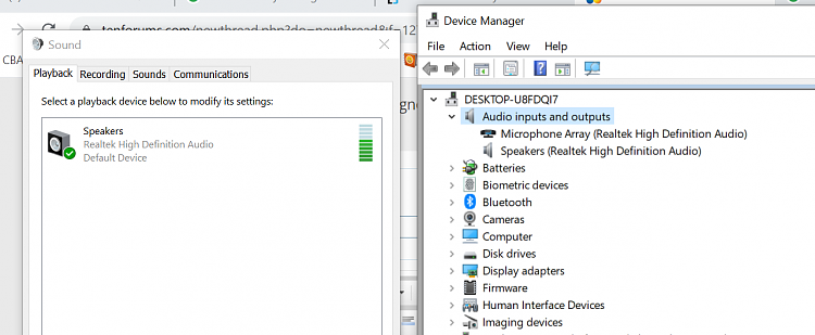 USB-C docking station audio issues - Windows 10 Forums