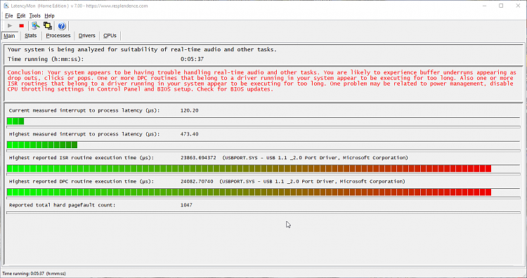 DPC Latency Scratching &amp; Popping audio - YouTube playback-latmon_n43tdprduf.png