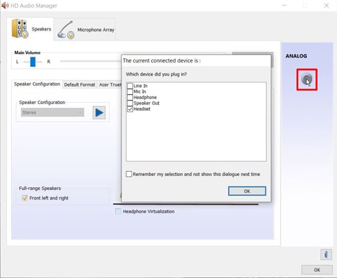 Realtek audio manager headset with mic deals