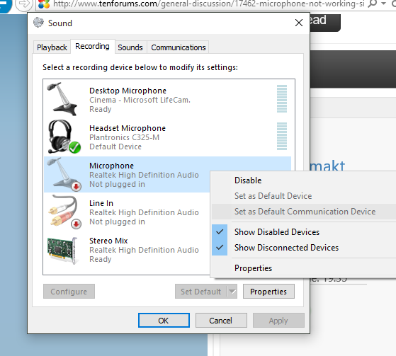 Microphone not working since install of Windows 10-disable-device.png