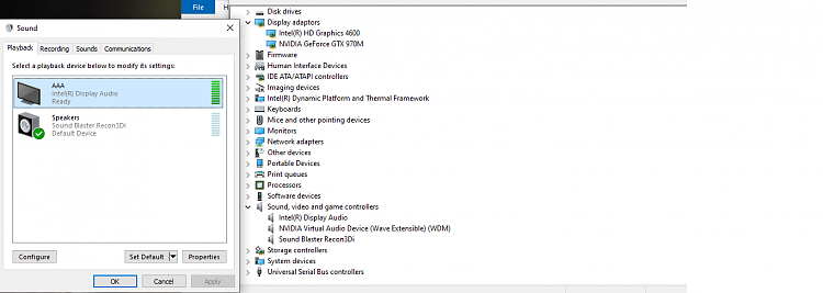 device detected Windows 10 producing sound but no sound on TV - 10 Forums