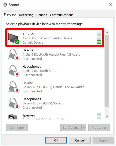 No Sound From Tv With Hdmi Cable Windows 10 Forums