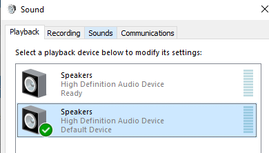I have 2 Speakers devices in Sound panel-2022-11-18_094729.png