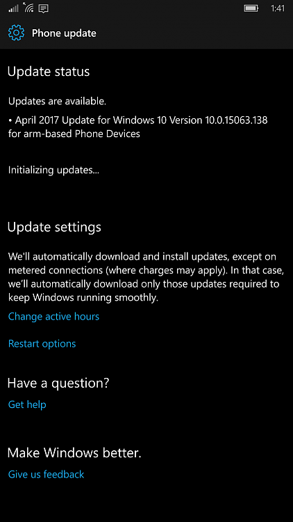Cumulative Update Windows 10 Mobile Insider Preview Build 15063.138-wp_ss_20170411_0001.png