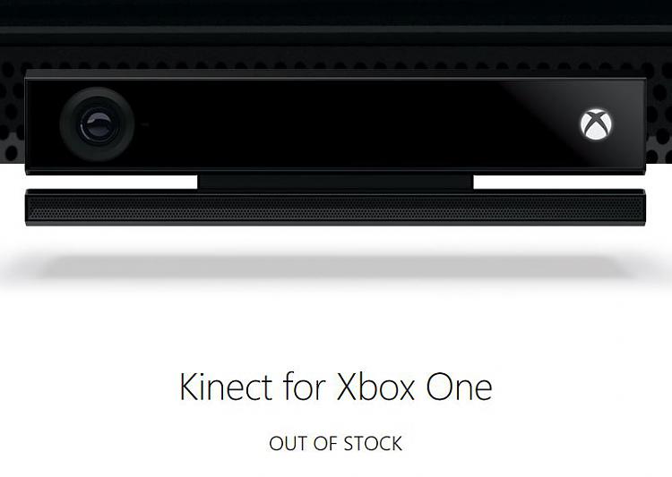 Microsoft stops manufacturing its Kinect sensors-kinectoutofstock.jpg