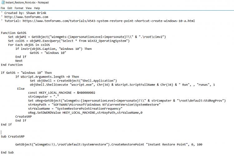 Create System Restore Point shortcut in Windows 10-script.jpg