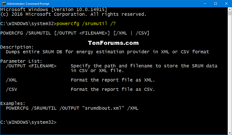 Generate Battery Energy Estimation Report in Windows 10-powercfg_srumutil_usage.png