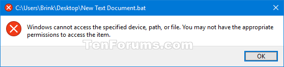 Add or Remove Run as different user on Start in Windows 10-access_denied.png