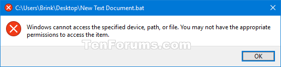 Run as different user in Windows 10-access_denied.png