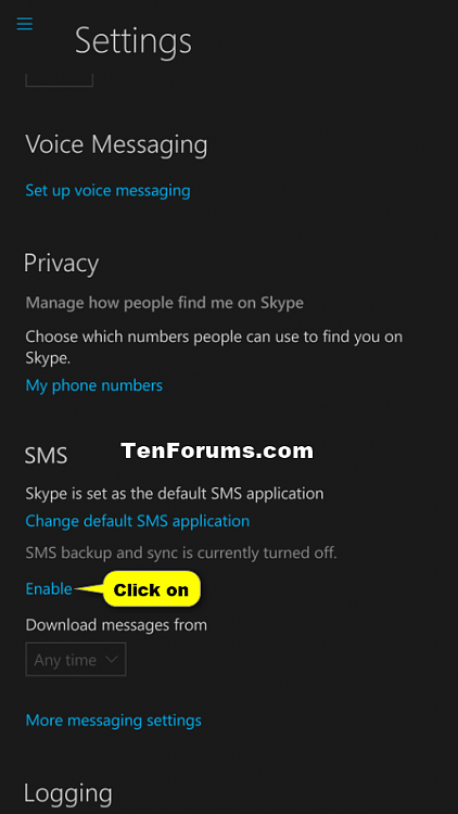 Enable or Disable SMS Sync with Skype in Windows 10 PC and Mobile-w10_phone_skype_preview_sms_sync-5.png