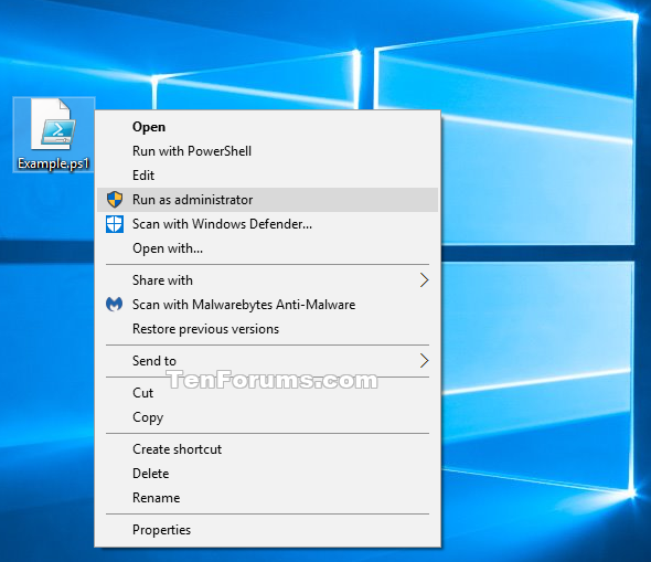 Run as administrator - Add to PS1 File Context Menu in Windows 10-ps1_run_as_administrator.png