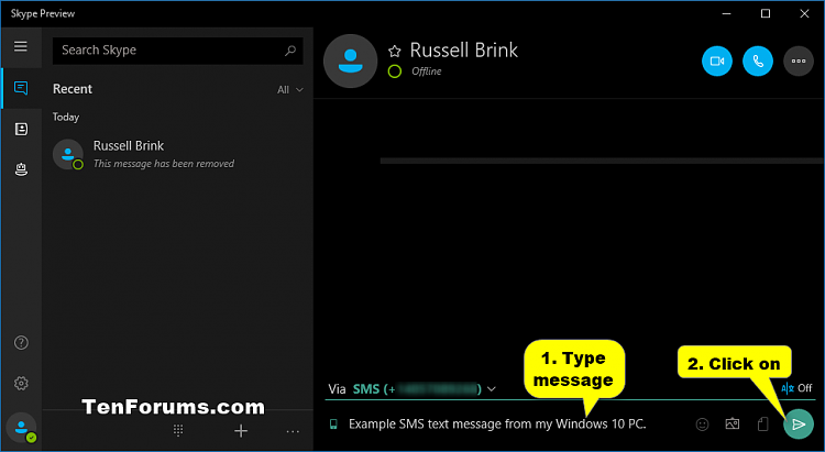 Send SMS Text Messages from Skype app on Windows 10 PC-w10_skype_send_sms-4.png