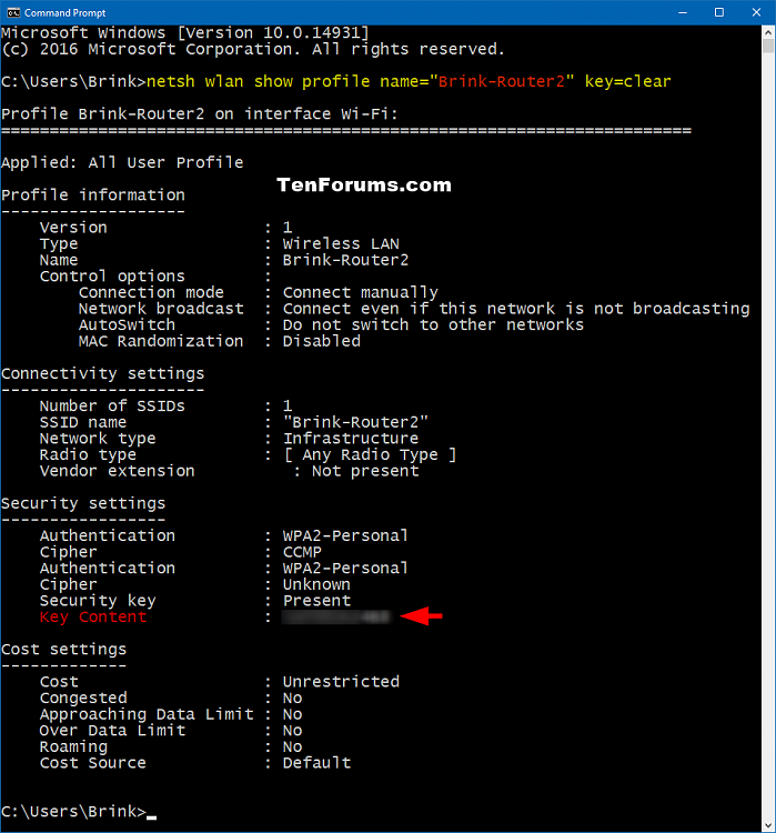 See Wireless Network Security Key Password in Windows 10-wi-fi_security_key_command-2.png