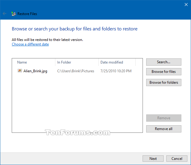Add Windows Backup and Restore context menu in Windows 10-restore_my_files.png