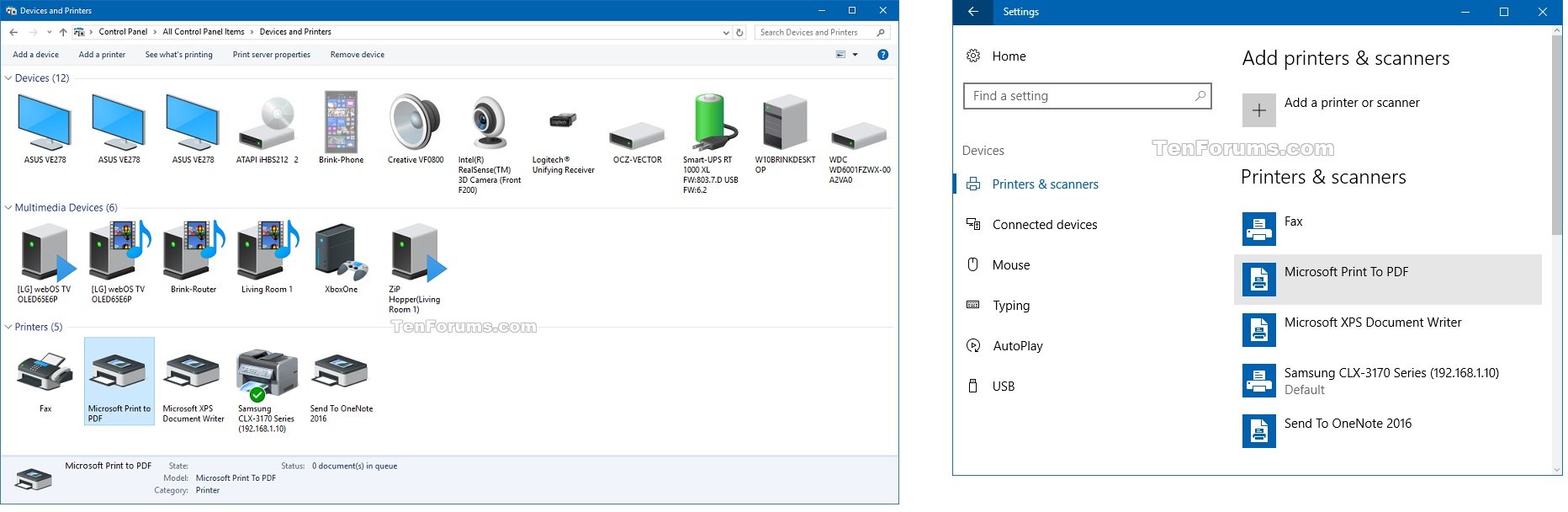 microsoft to pdf printer