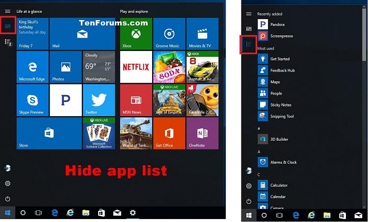 Hide or Show App List in Start Menu in Windows 10-hide_app_list_in_start_menu.jpg