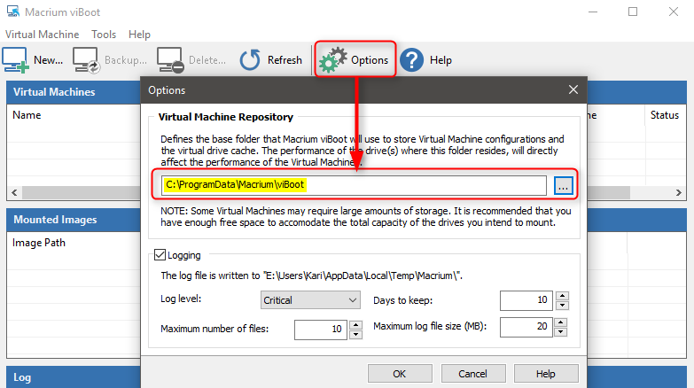 Virtual tools