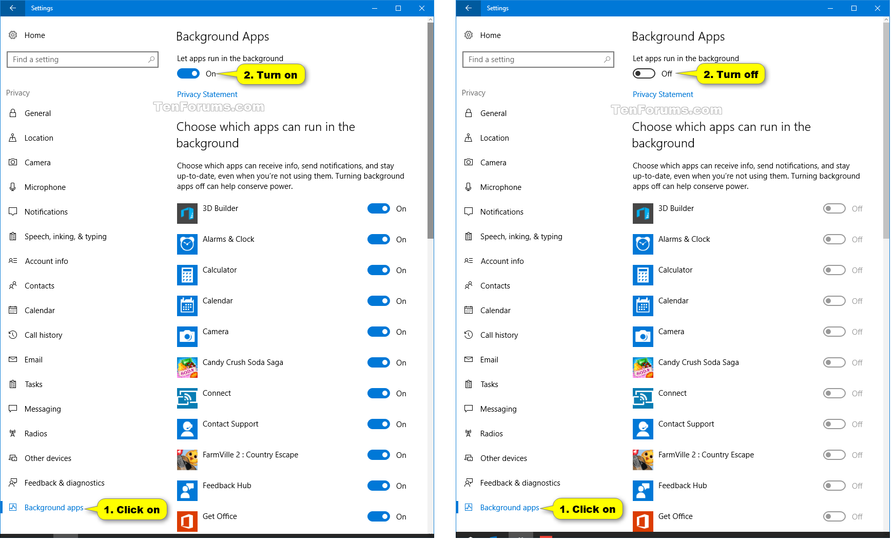 how to close all background apps in windows 10