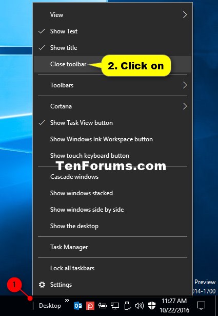 Remove Toolbars on Taskbar in Windows 10-close_toolbar-1.jpg