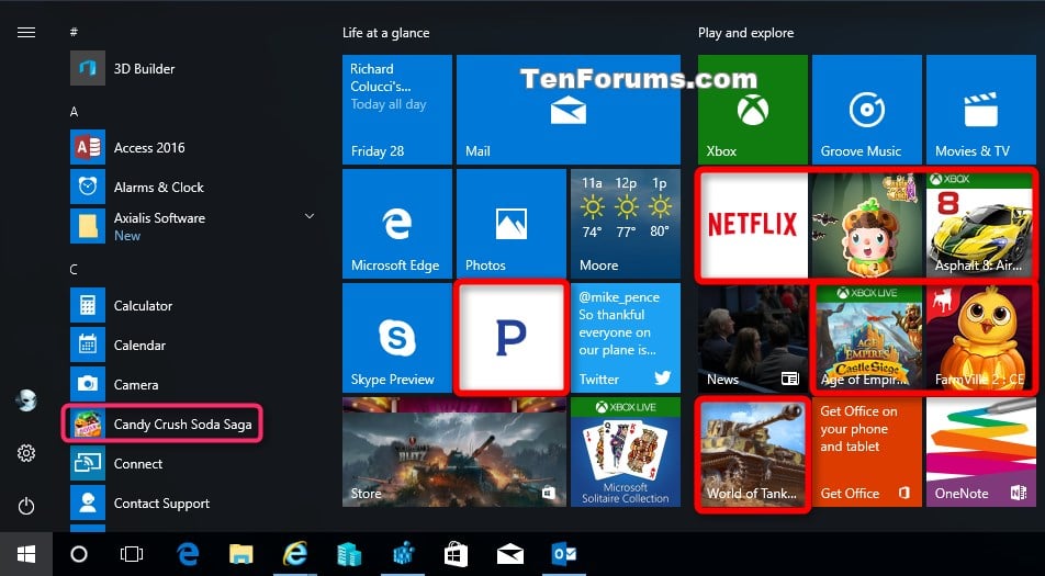 how to turn off suggested apps windows 10