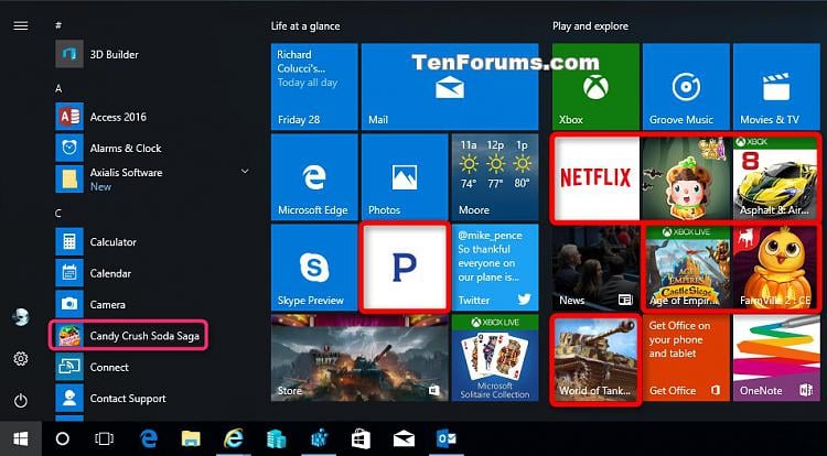 Turn Off Automatic Installation of Suggested Apps in Windows 10-start.jpg