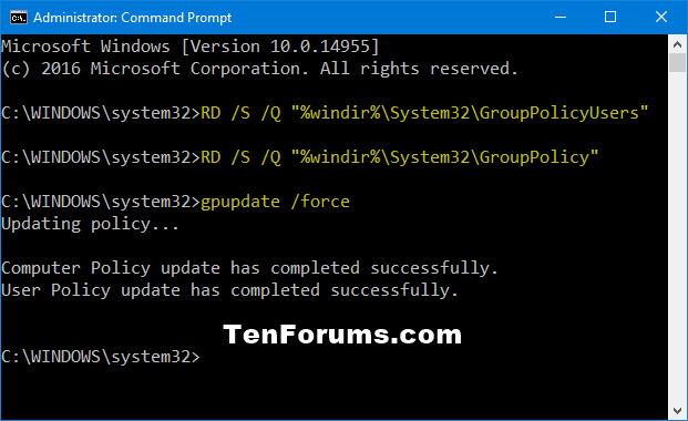 Reset Local Group Policy Editor Settings to Default in Windows 10-reset_local_group_policy_settings_command.png