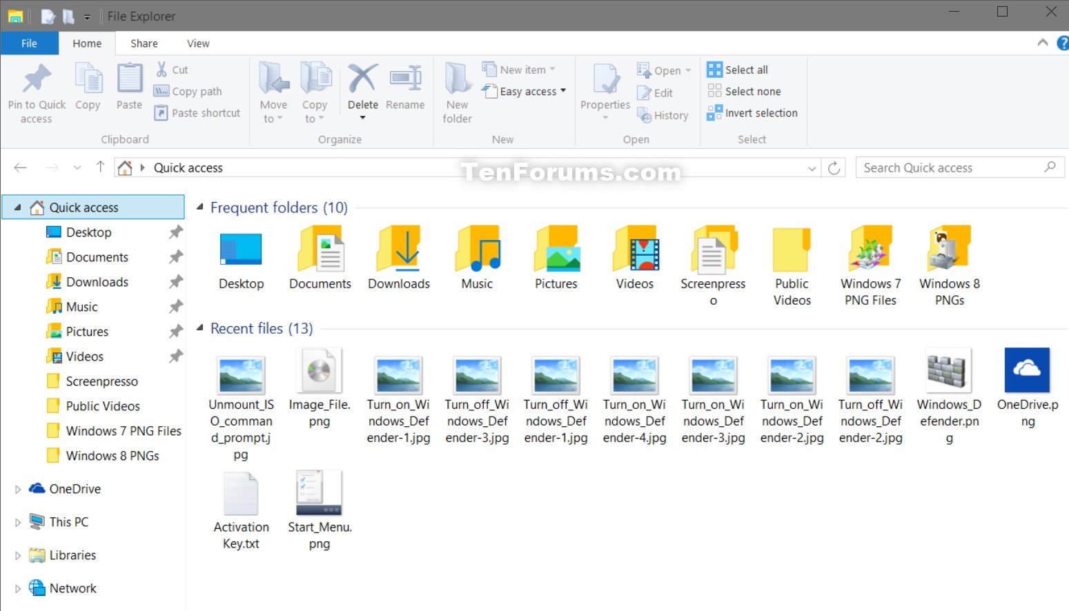 how to create a folder in windows 10