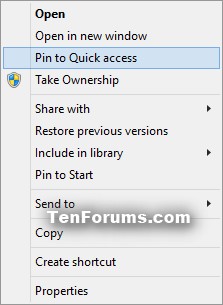 Add or Remove Pin to Quick access Context Menu in Windows 10-pin_to_quick_access.jpg