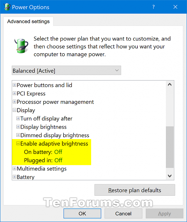 Enable or Disable Adaptive Brightness in Windows 10-adaptive_brightness_power_options.png