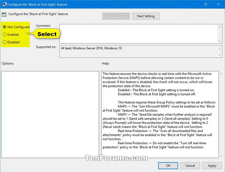 Enable or Disable Microsoft Defender Antivirus Block at First Sight-configure_block_at_first_site_gpedit-2.jpg