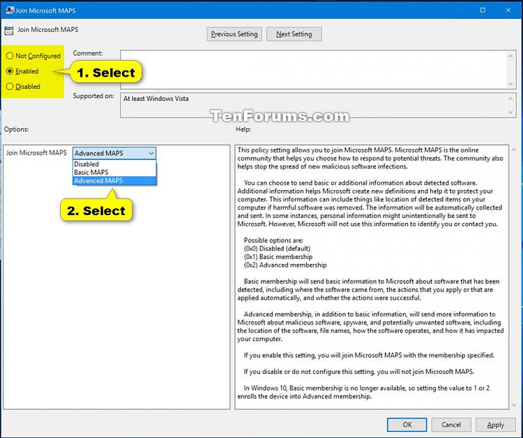 Enable or Disable Microsoft Defender Antivirus Block at First Sight-join_microsoft_maps_gpedit-2.jpg