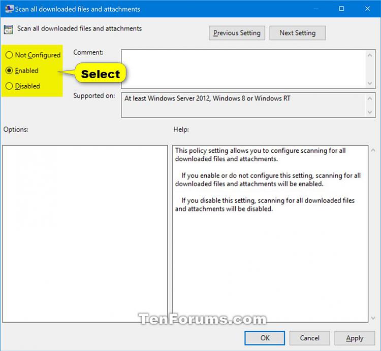 Enable or Disable Microsoft Defender Antivirus Block at First Sight-scan_all_gpedit-2.jpg