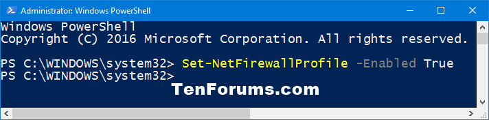 How to Turn On or Off Microsoft Defender Firewall in Windows 10-turn_on_windows_firewall-powershell.png