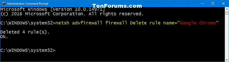 Add or Remove Allowed Apps through Windows Firewall in Windows 10-delete_windows_firewall_rule_command.png