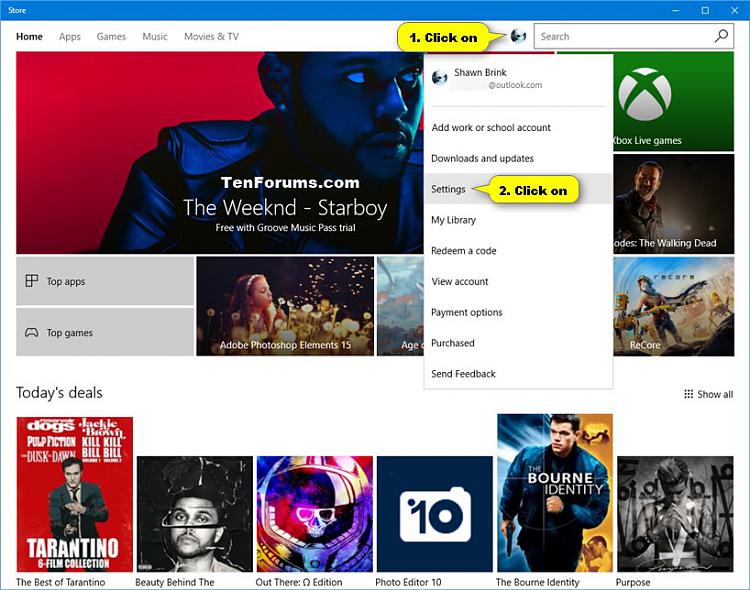 Turn On or Off Offline Mode for Games in Store in Windows 10-store_settings-1.jpg