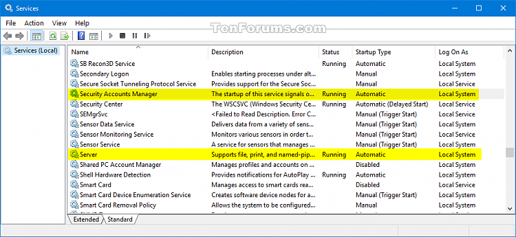 Give access to Context Menu - Add or Remove in Windows 10-services.png