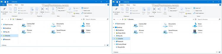 Move Libraries Above This PC in Navigation Pane in Windows 10-libraries_and_this_pc-1.jpg