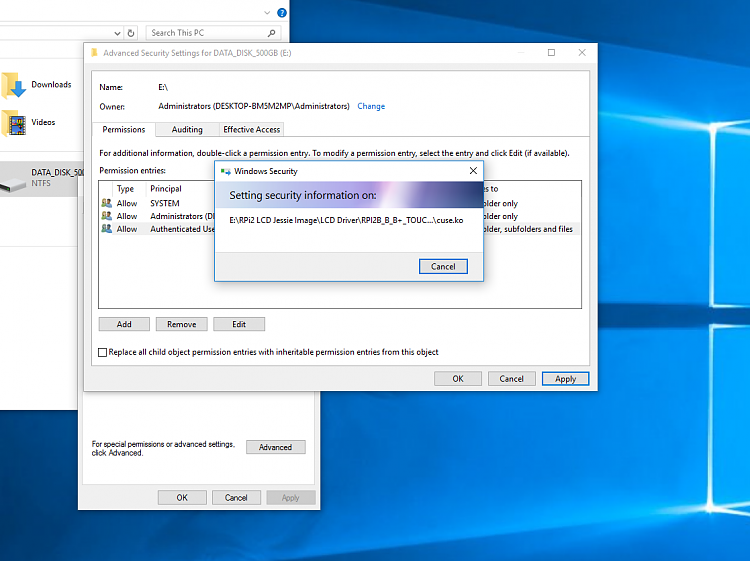 Create Windows 10 ISO image from Existing Installation-access_denied3.png